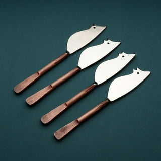 Copper Cheese Knives - Set of 3, Cheese Tools