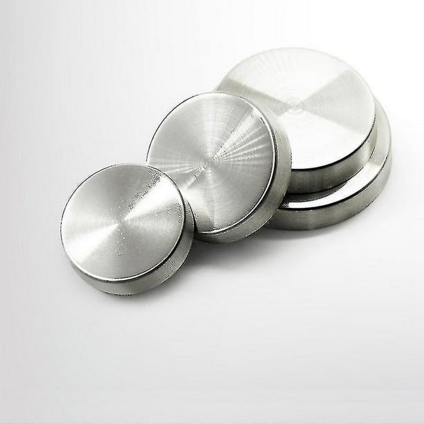 Tornillos para espejo Tapa decorativa Tapa de tornillo de acero inoxidable Tapas para tornillos Tapas decorativas Sujetadores de espejo Espejo decorativo, letreros publicitarios, N
