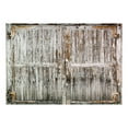 thumbnail image 3 of Tiptophomedecor Background & Patterns Wallpaper Wall Mural - Weathered Wooden Barn Door, 3 of 8