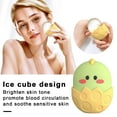 thumbnail image 2 of Farfi Ice Face Roller Massager Silicone Face De-Puff Eye Bag Reusable Massage Ice Mold Eyes Neck Naturally Conditioning Skin Care (Chick), 2 of 8