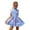 Blue, variant on SHenli Girls Tankini Swimsuits 7-8 Rash Guard Bikini Top Adjustable Strap Tankini with Shorts 3-Piece Rash Guard Beach Skirt Cute Ruched Bathing Suit