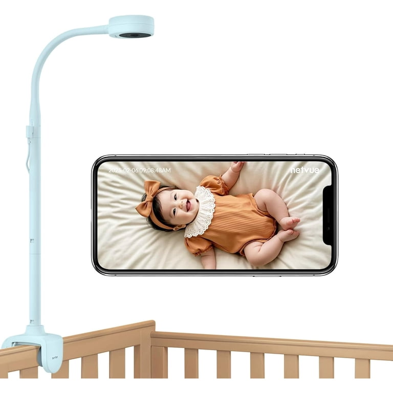 Netvue, Baby Camera Monitor, Wireless, Sleep Analysis, Two-Way Talk ...