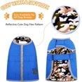 thumbnail image 2 of Cold Weather Dog Coats Loft Reversible Winter Fleece Dog Vest Waterproof Pet Jacket Available Xs, 2 of 4