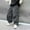 Gray, variant on Eltusu Cargo Pants for Boys, Wide Leg Relaxed Fit Solid Color Elastic Waist Pants with Pockets Green Size 10-12 T