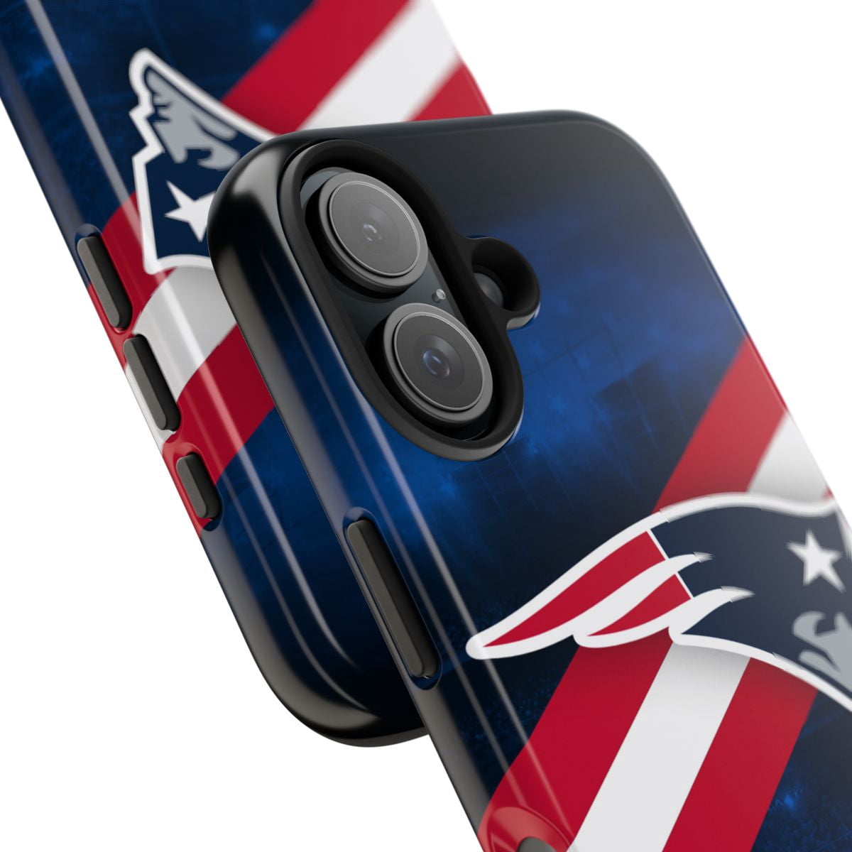 iPhone Tough Case - Patriots American Football New England Logo Helmet - iPhone 16