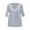 Grey, variant on Women Solid Deep V Neck Pleated Loose Long Sleeved Top Womens Shirts Cute Short Sleeve Tops for Women Summer Shirts