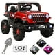 thumbnail image 1 of Camioneta Montable Eléctrica JOYKOO 4x4 Control Remoto Luz LED 12V Rojo, 1 of 7