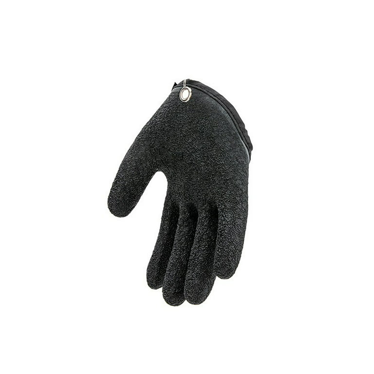 Fishing Puncture Proof Gloves with Magnet Release Waterproof Fish Landing  Catching Glove Professional