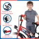 thumbnail image 4 of Bicicleta para Niños R16, con Adjustable Seat Handbrake, Ruedas de Entrenamiento con Luces, Canasta, Termo, Bicicleta con 4 Ruedas de 4 a 8 Años (Rojo), 4 of 8