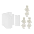 thumbnail image 4 of Rongfmy 50Pcs Table Name Cards Blank Elegant for Business Banquets Hanging Gift Tags Beige, 4 of 9