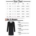 thumbnail image 5 of VSSSJ Casual Blouses for Women Solid Color Classic Versatile Dressy Breathable Tee Tops 3/4 Sleeve Comfy Soft Crew Neck Loose T-Shirts White S, 5 of 5