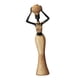 thumbnail image 4 of Figura de mujer africana, escultura de resina, versátil para decoración del hogar. Estilo A, 4 of 9