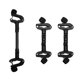 thumbnail image 2 of 3pcs Adjustable Double Stroller Connector Adaptor Lightweight Easy Install for Parent Families with Newborn Twins, 2 of 3