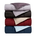 thumbnail image 2 of Elite Home Products, Reversible Down Alternative Comforter, King, Wine, 2 of 2