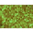thumbnail image 1 of Ahgly Company Indoor Rectangle Patterned Dark Yellow Green Area Rugs, 4' x 6', 1 of 6