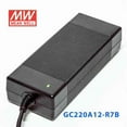 thumbnail image 5 of Mean Well GC220A12-R7B Portable Chargers 183.6W 13.6V 13.5A - Green Adaptor, 5 of 5