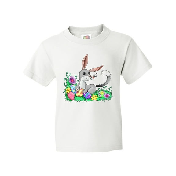 Inktastic Easter Bilby with Eggs and Flowers Youth T-Shirt