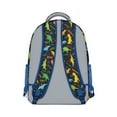 thumbnail image 3 of Cute Baby Dinosaur Pattern Backpack – Artistic Cartoon Dino Print Schoolbag with Planets, Forest, and Star Design, 3 of 6