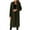 Army Green, variant on Hfyihgf Women's Double Breasted Trench Coat Classic Notch Collar Long Sleeve Peacoats Winter Warm Slim Fit Long Woolen Jackets Coat with Pockets Clearance(Black,L)