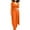 Orange 2 piece outfits for women, variant on Usmixi Lounge Set for Women Womens 3 Piece Sets Fall Winter Cozy Knitted Cardigan Cropped Tank and High Waist Pant Sweater Sets Workout Sports Casual Solid 3 Piece Outfits Under $10