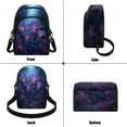 thumbnail image 4 of Xixirimido Small Crossbody Purses Bags for Women Men Travel, Chest Sling Bag Women Casual Cross Body Bag Sling Backpack, Jellyfish Coral, 4 of 7