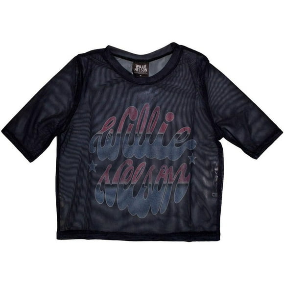 Willie Nelson Womens Americana Crop Top