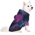 thumbnail image 2 of Fotbe Hip-Hop Glasses Gorilla Print Small Dog Sweater Hoodies Pet Grey Hooded Soft Fleece Sweatshirts with Pocket Fall Winter Puppy Cat Sweaters Warm Clothes-X-Small, 2 of 7