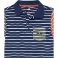 thumbnail image 3 of Kids Headquarters Boys 4-7 Stripe Colorblock Polo Shirt and Twill Short Set, 3 of 3