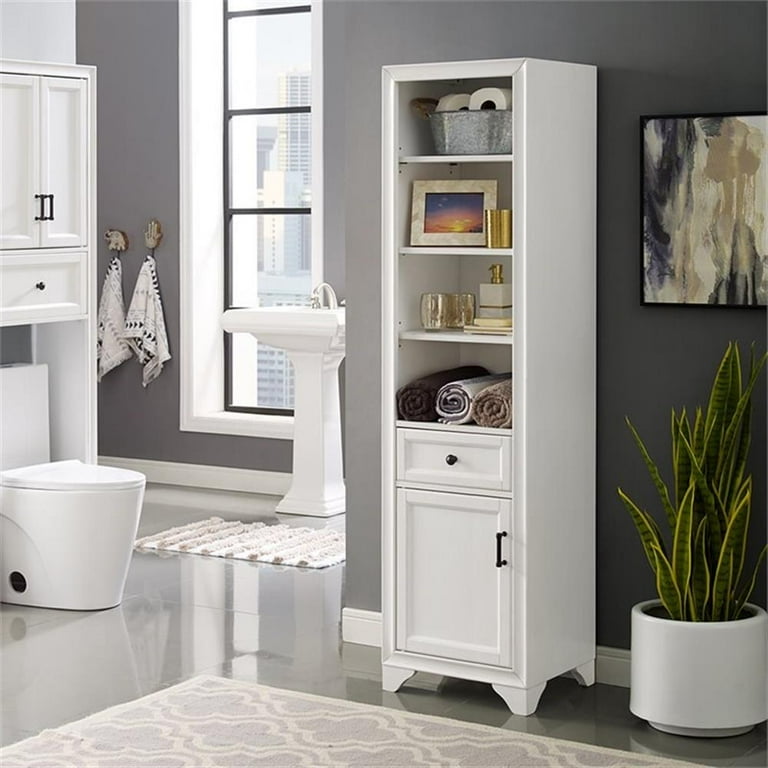 Crosley Furniture Tara Linen Cabinet White - Walmart.com