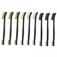 thumbnail image 1 of Cepillo De Alambre De 4x9 Uds., Cepillo De Nailon De Acero Y Latón, Cepillo De Limpieza Para Eliminación De Ducha, 1 of 7