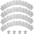 thumbnail image 3 of Ekena Millwork 57 3/8"OD x 46 1/8"ID x 5 5/8"W x 1"P Tirana Ceiling Ring w/ Blackthorne Center Onlays, 3 of 3
