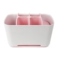 thumbnail image 1 of 2x Soporte para maquinilla de afeitar, Almacenamiento de accesorios de baño, Organizador de pasta de , Soporte de almacenamiento ventilado en s Macarena Tenedor de almacenamiento de baño, 1 of 7