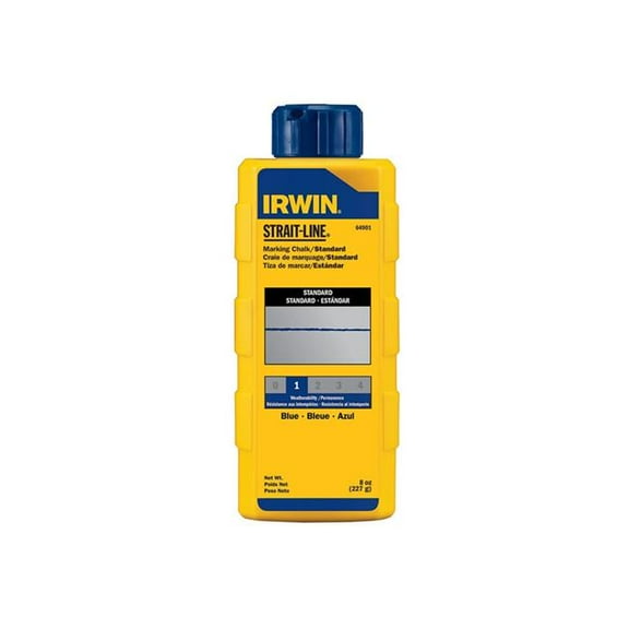 Irwin Industrial Tools HN64901 8 oz Marking Powdered Chalk, Blue