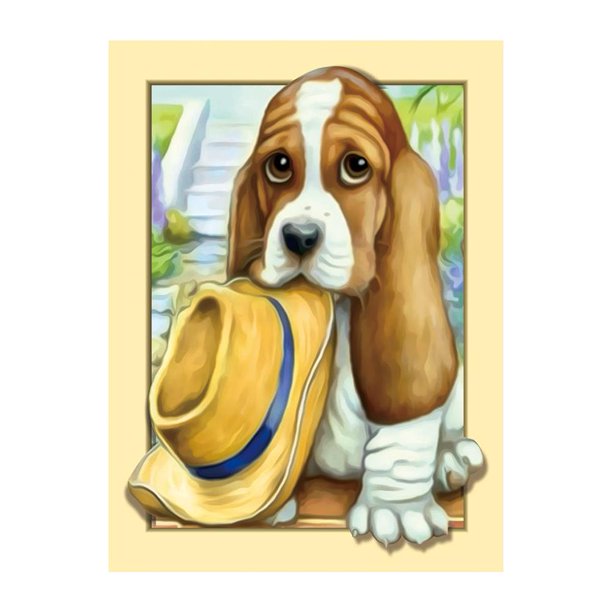 Animal perro 5D diamante pintura bordado DIY artesanía punto de cruz decoración del hogar Likrtyny decoración de arte