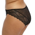 thumbnail image 2 of Elomi Lucie Matching Stretch Lace Brazilian Brief (4495),4XL,Rock N Rose, 2 of 4