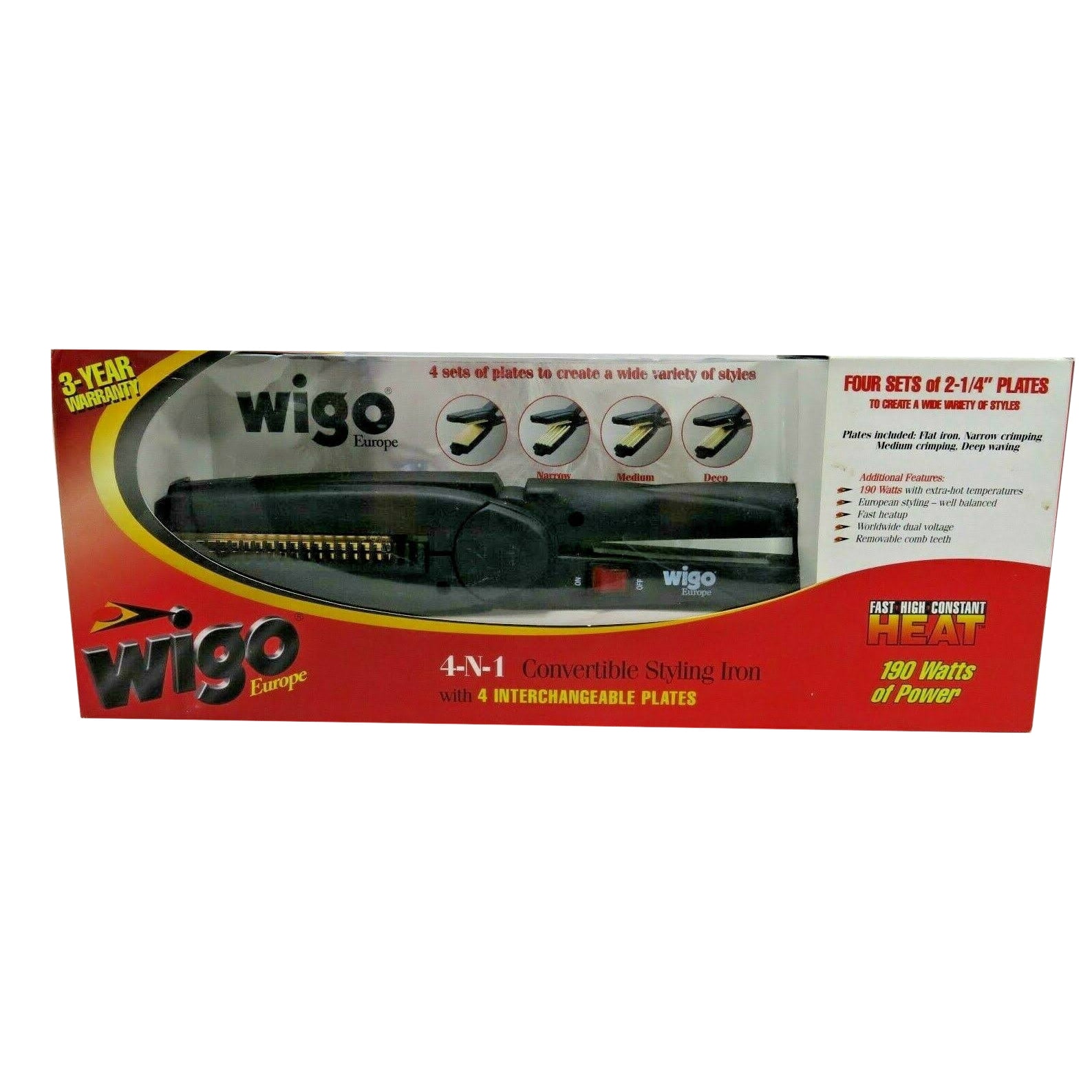 Wigo europe top flat iron