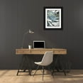thumbnail image 3 of Bilotta, Barbara 19x24 Black Ornate Wood Framed with Double Matting Museum Art Print Titled - Lunar Currents, 3 of 4