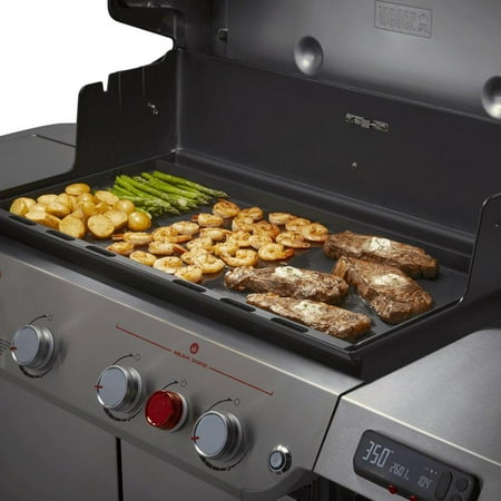 Weber - Rust-Resistant Griddle Insert for the 4-Burner Genesis 2016+ - Black