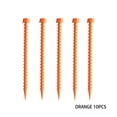 thumbnail image 2 of Clavos de tierra de plástico Toystoory 10 piezas 26cm Naranja, 2 of 6