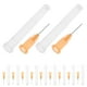 thumbnail image 4 of BRIGHTFUFU Agujas dispensadoras de plástico, 100 Uds., 25g, 13mm, aguja dispensadora de líquido Industrial para rellenar tintas líquidas, pegamento adhesivo naranja, 4 of 8