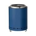 thumbnail image 3 of Smokeless Fire Pit - 7.1x7.1x9.7 Portable Outdoor Fireplace for Camping, Backyard Gatherings, BBQs - Blue Finish, 3 of 9