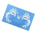 thumbnail image 1 of Plantilla de pintura facial Gloria 201x127 mm azul, 1 of 9