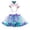 Green, variant on Zanarzt Baby Girls Tutu Skirt Layered Ballet Tulle Rainbow Tutu Skirt for Little Girls Dress Up with Colorful Headband Purple,2-4 Years