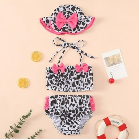 

Lovebay Toddler Girl Swimsuits Infant Baby Girl Bathing Suit Bikini Sets 0-3 Years