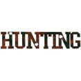 thumbnail image 1 of 7055 700371828714 Hunting Word Metal Wall Art, 1 of 2