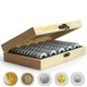 thumbnail image 5 of EeaseMX Delicada caja protectora de madera para 50 monedas conmemorativas. Práctica caja para coleccionar monedas de 18/21/25/27/30 mm., 5 of 7