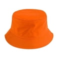 thumbnail image 2 of YHAJDS Toddler Sun Hat Solid Color Cotton Bucket Cap Kids Summer Outdoor, 2 of 3