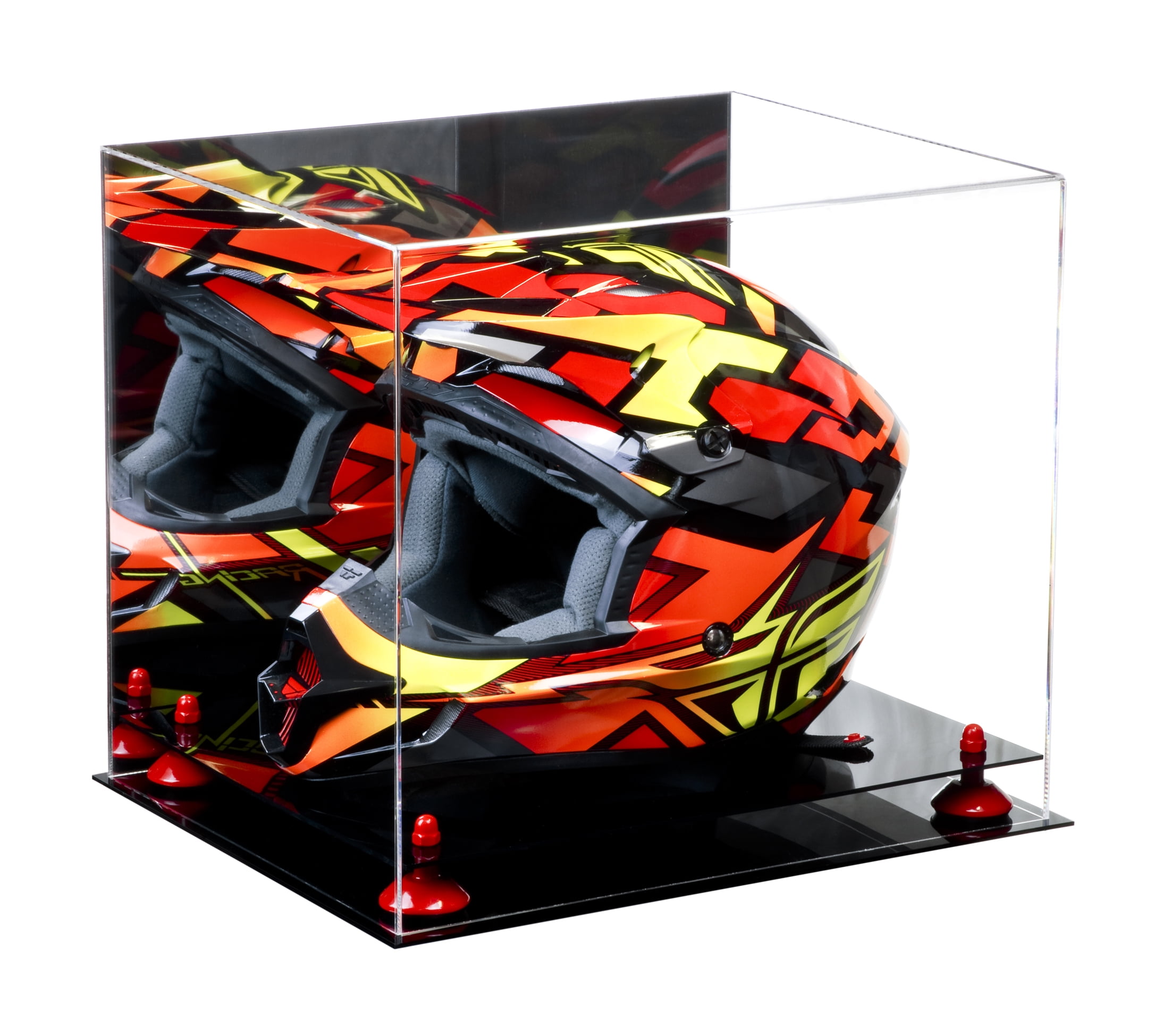 Deluxe Acrylic Motorcycle Motocross or Nascar Racing Helmet Display