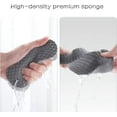 thumbnail image 5 of 2 Pcs Soft 3D Bath Body Shower Sponge Soft Exfoliating Bath Sponge Skin Friendly, 5 of 11