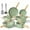Green, variant on Sophia & William 12 Pieces Kitchen Nonstick Granite-Coated Cookware Set - Bgrey